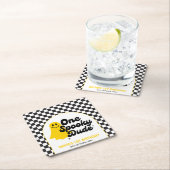 One Spooky Dude Groovy Halloween Eerste Verjaardag Kartonnen Onderzetters (Insitu)