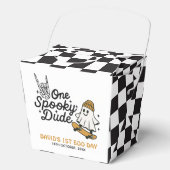 One Spooky Dude Halloween Verjaardag Bedankdoosjes (Voorkant)