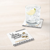 One Spooky Dude Halloween Verjaardag Kartonnen Onderzetters (Insitu)