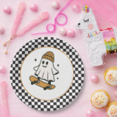 One Spooky Dude Halloween Verjaardag Papieren Bordje (Feest)