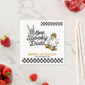 One Spooky Dude Halloween Verjaardag Servet (Insitu)