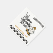 One Spooky Dude Halloween Verjaardag Servet (Hoek)