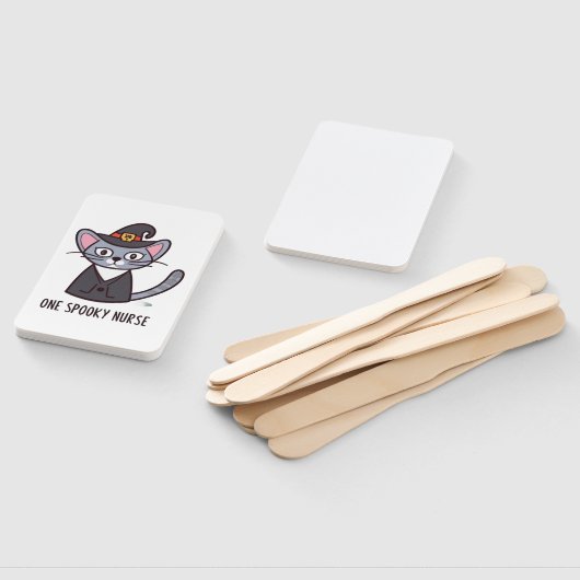 One Spooky Nurse Cat - Feline Feesten voor Hall Handwaaier (Niet-gemonteerd)