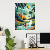 One Star Review Travel Poster van de Juniper Run (Thuiskantoor)