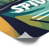 One Star Review Travel Poster van de Juniper Run (Hoek)