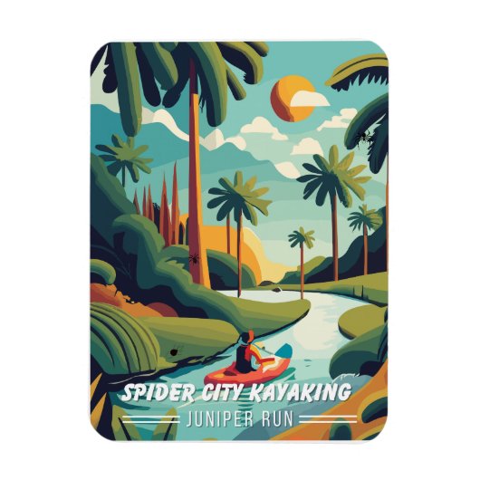 One Star Review Travel Poster van de Juniper Run Magneet (Verticaal)