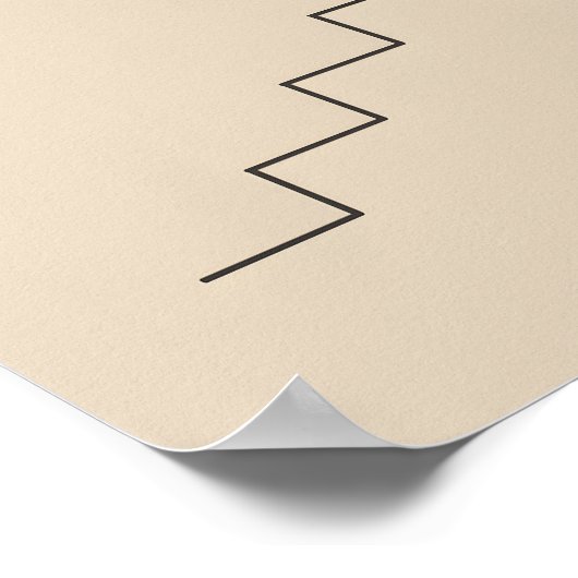 One Step at a Time – Minimalist Motivational Poster (Hoek)