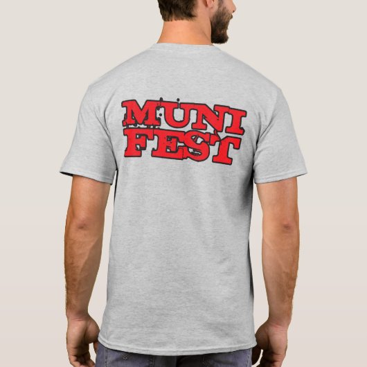 #one STOMP Munifest T-shirt (Achterkant)