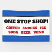 One Stop Shop Winkel Banner (Horizontaal)