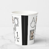 One Sweet Boy Cookie Birthday Party Papieren Bekers (Rechts)