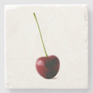 One Sweet Cherry coastera Stenen Onderzetter