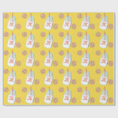 One Sweet Cookie Custom Eerste Verjaardag Cadeaupapier (Vlak)