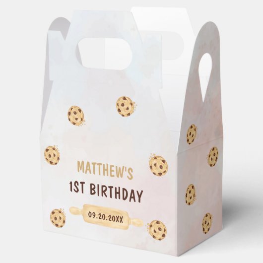 One Sweet Cookie Eerste Verjaardagsfeestje Bedankdoosjes (Geopend)
