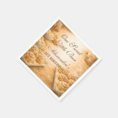 One Sweet Little Bun First Birthday Servet (Hoek)