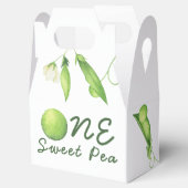 One Sweet Pea First Birthday Bedankdoosjes (Geopend)