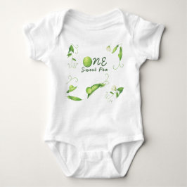 One Sweet Pea First Birthday Romper