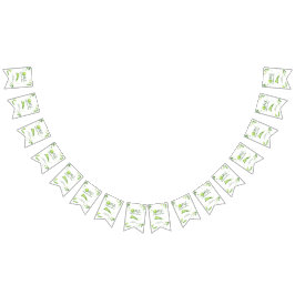 One Sweet Pea First Birthday Vlaggetjes