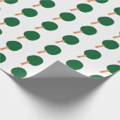 One Table Tennis Bats Cadeaupapier (Hoek)