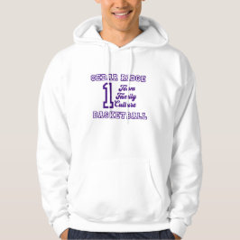 One Team Witte Unisex Hoodie