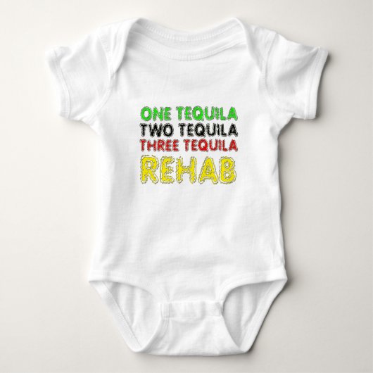 One Tequila, Two Tequila, Three Tequila, Rehab Romper (Voorkant)