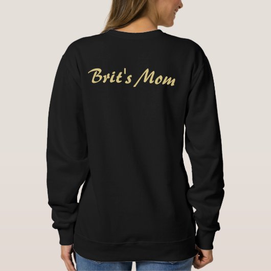 One Thankful Mama Thanksgiving Sweatshirt (Achterkant)