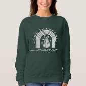One Thankful Mama Typografie Sweatshirt (Voorkant)