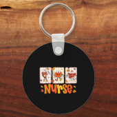 One Thankful Nurse Thanksgiving Turkey Day Nurse G Sleutelhanger (Voorkant)