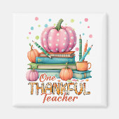 One Thankful Teacher  Magneet (Voorkant)