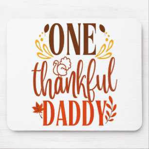One Thankful Thanksgiving Day Family Matchin Muismat
