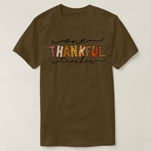One Thanksgivin Herfst T-shirt (Design voorkant)