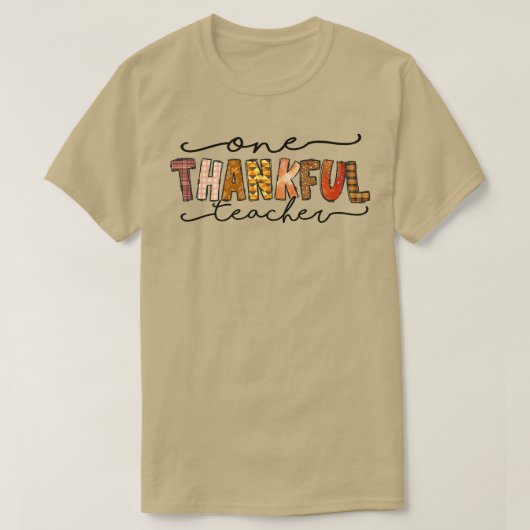 One Thanksgivin Herfst T-shirt (Design voorkant)