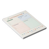 One Thing at a Time Dagelijkse Focusplanner Notitieblok (Schuin)
