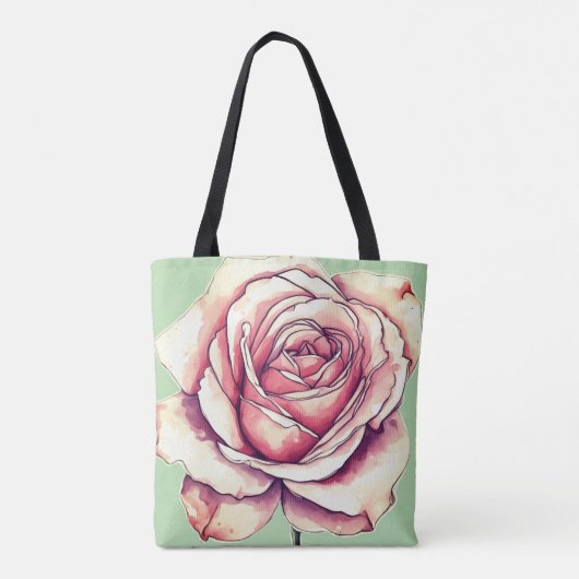 One thing it's Rose Tote Bag (Achterkant)