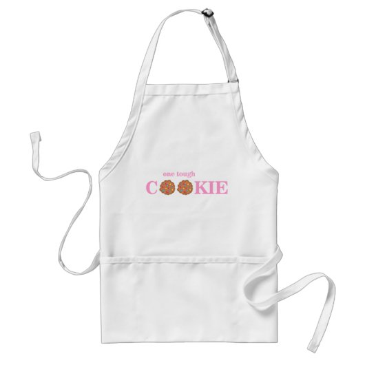 One Tough Cookie Apron Standaard Schort (Voorkant)
