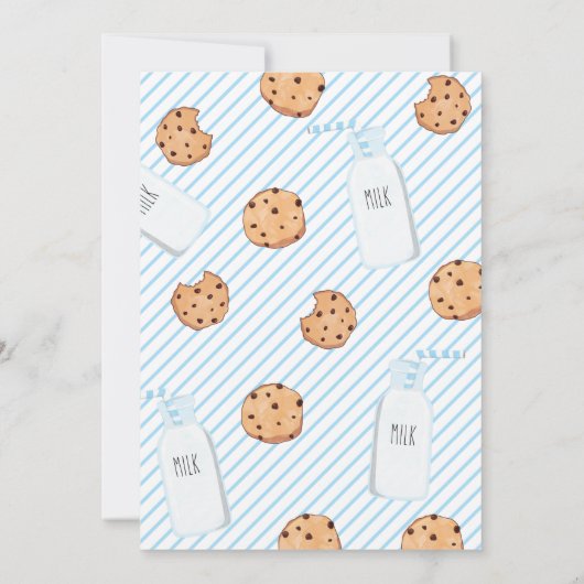 One Tough Cookie Blue eerste verjaardag Kaart (Achterkant)