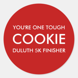 One Tough Cookie Ronde Sticker