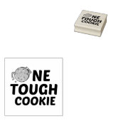 ONE TOUGH COOKIE RUBBERSTEMPEL (Gestempeld)