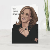 One Tough Momala is Kamala Verjaardagskaart Kaart (Voorkant)