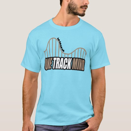 One Track MIand-achtbaan T-shirt (Voorkant)