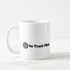 One Track Mind - Darts Coffee Cup Koffiemok