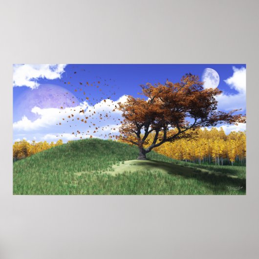 One Tree Hill Print (Voorkant)