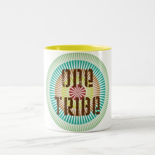 One Tribe Tweekleurige Koffiemok (Center)