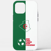 One, two, three viva l'Algerije IPhone case (Achterkant)