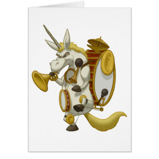 One-Unicorn Band Card (leeg binnen)