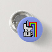 One Up Ronde Button 3,2 Cm (Voorkant /achterkant)