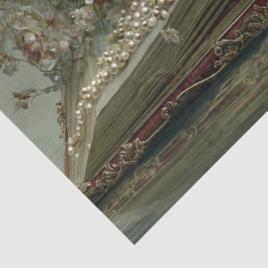 One Upon a Time Ballerina with Swan Tissuepapier (Detail)