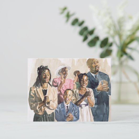 One Voice 2003 Briefkaart (Staand voorkant)