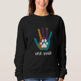 One Voice Zwart Sweatshirt