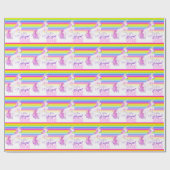 One waterverf-verpakkingsartikel voor de eerste ve cadeaupapier (Vlak)