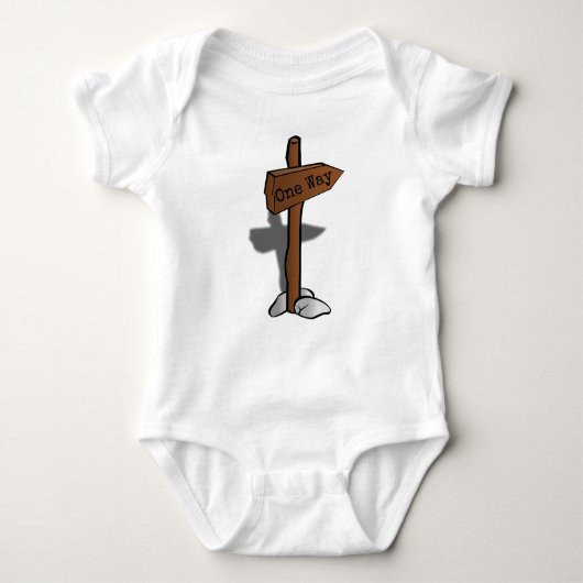 One Way Baby Bodysuit (Voorkant)